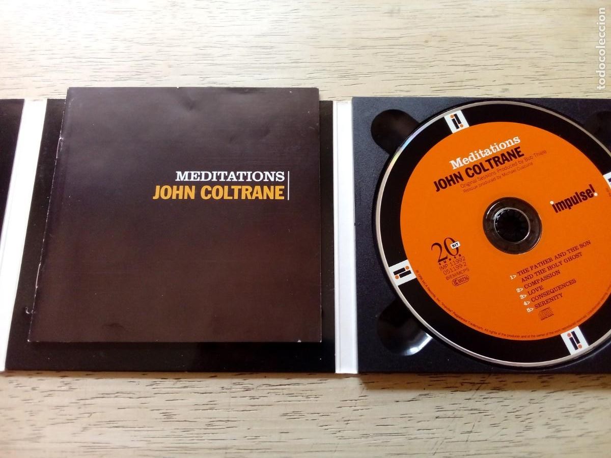 CDs de m&uacute;sica: John Coltrane. Meditations. CD - Foto 4
