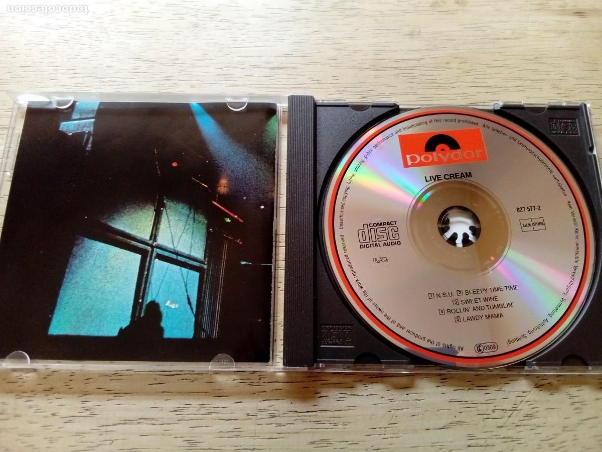 CDs de m&uacute;sica: Live Cream. Cream. CD - Foto 3