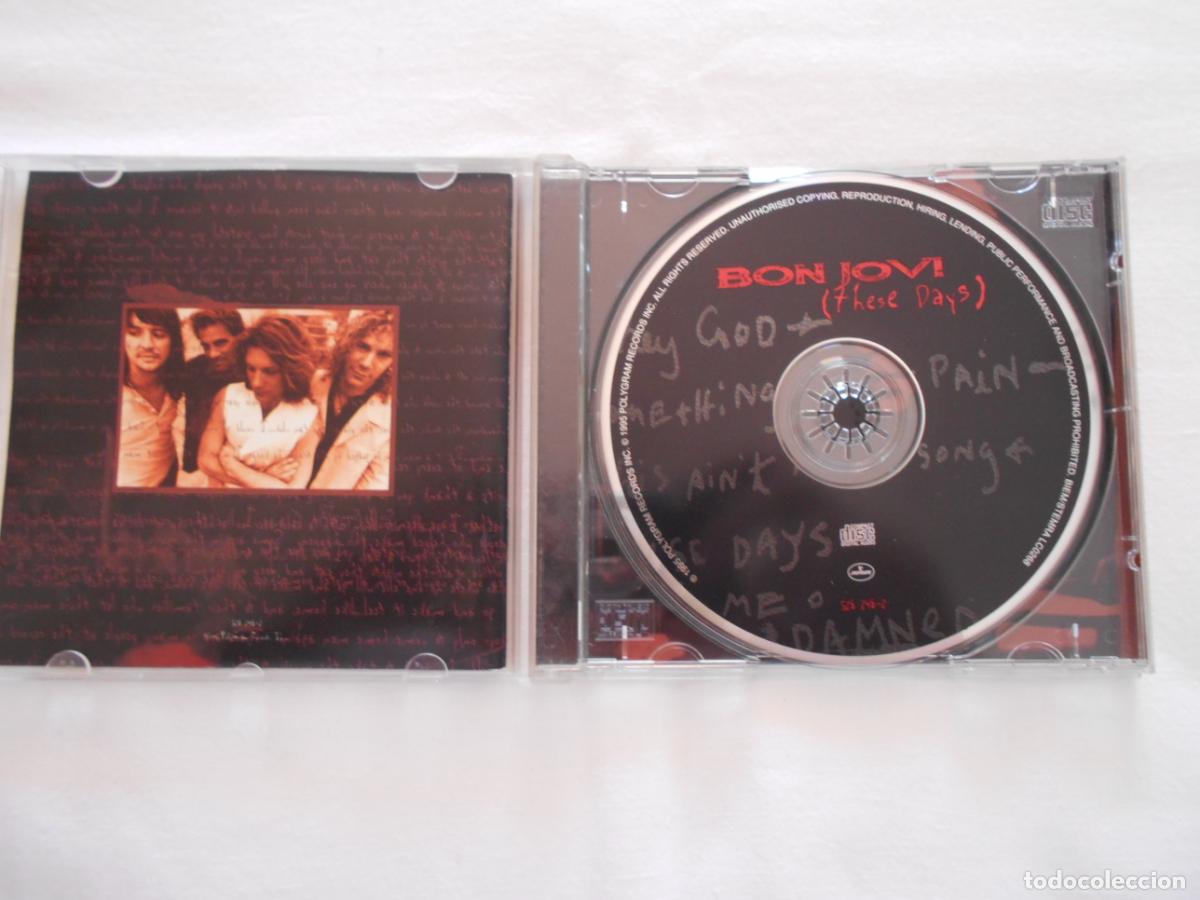 CDs de m&uacute;sica: CD BON JOVI - THESE DAYS - Foto 3
