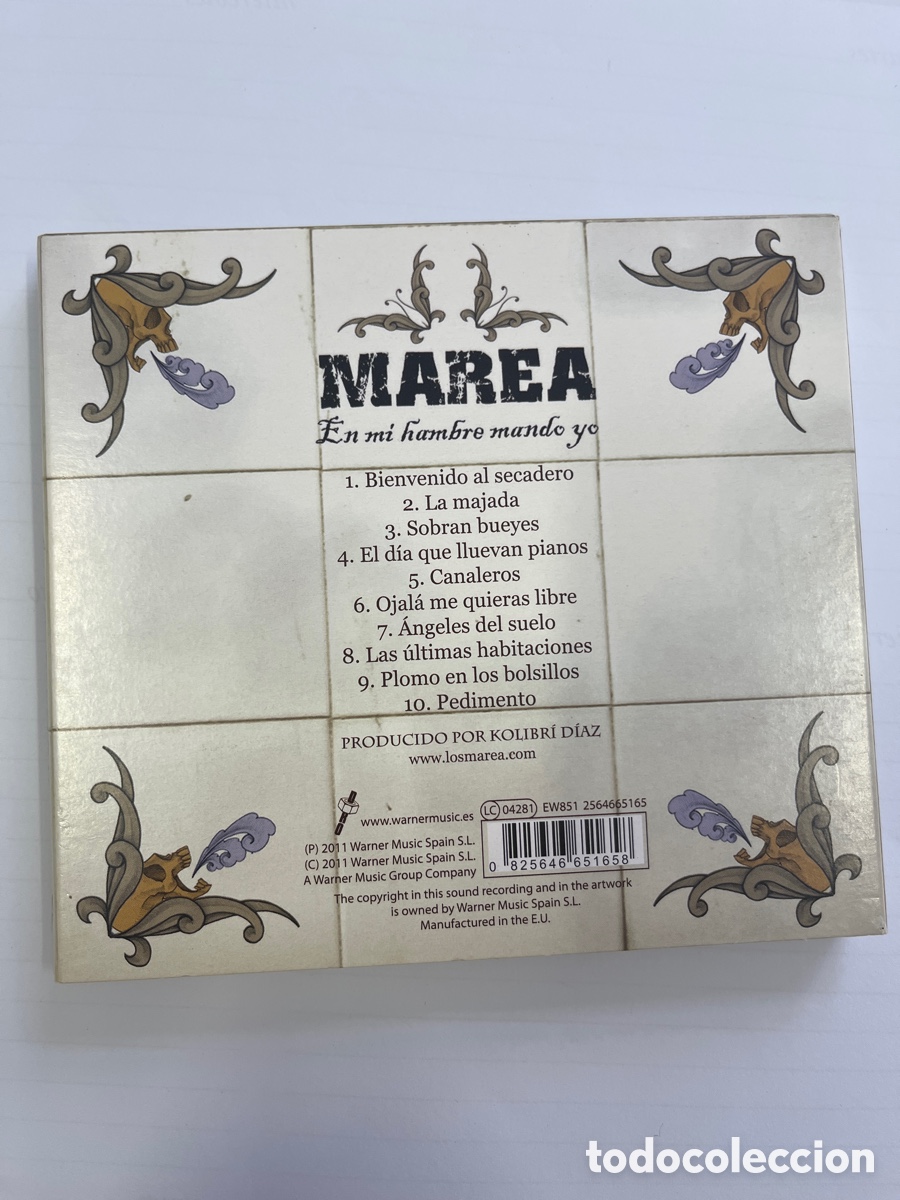 CDs de m&uacute;sica: Marea - En mi hambre mando yo. CD - Foto 2