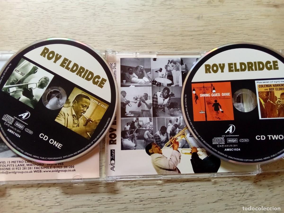 CDs de m&uacute;sica: Roy Eldridge. Three classic albums. 2 cd&acute;s - Foto 3