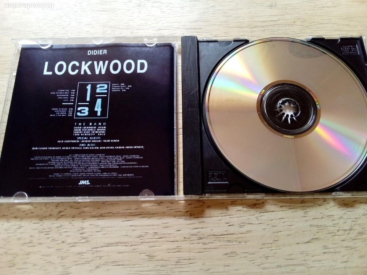 CDs de m&uacute;sica: Didier Lockwood. 1234. CD - Foto 4