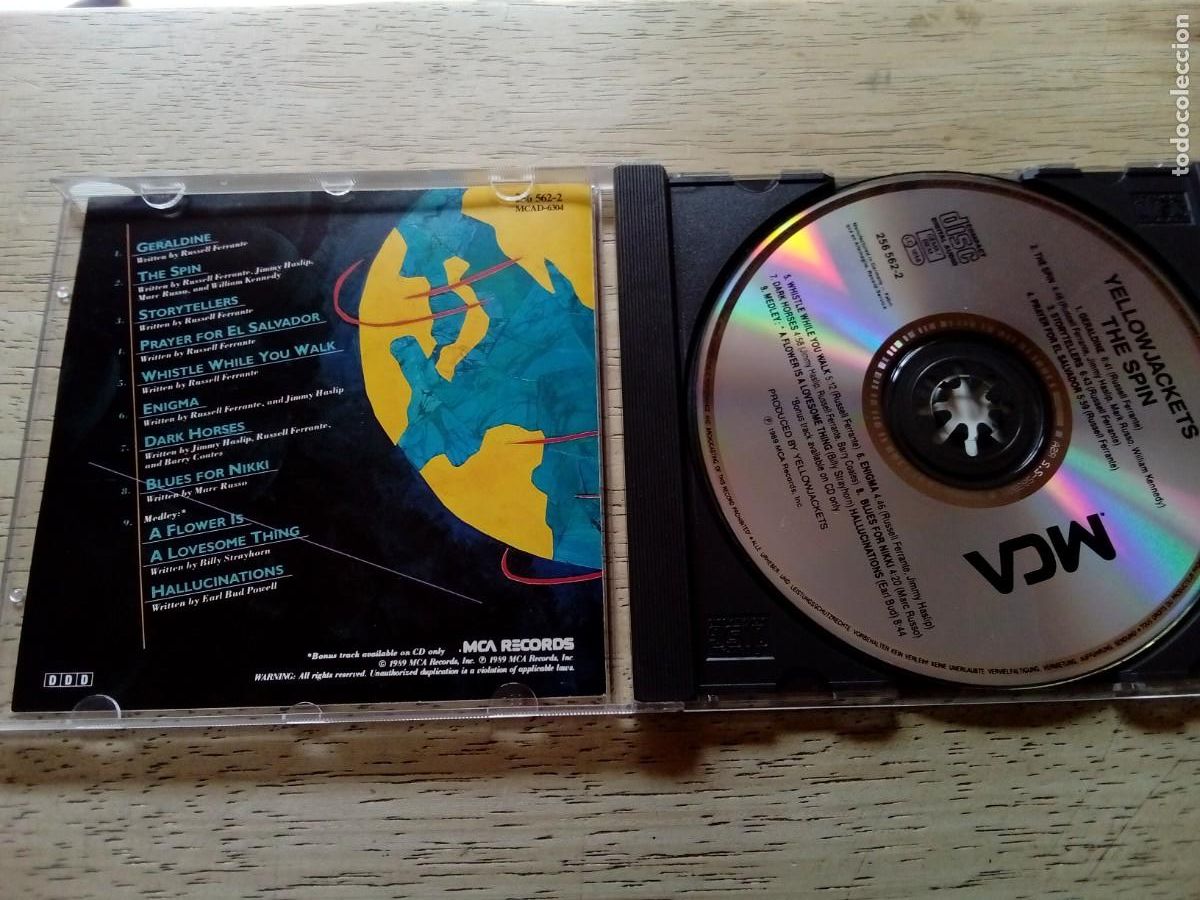 CDs de m&uacute;sica: Yellowjackets. The spin. CD - Foto 3