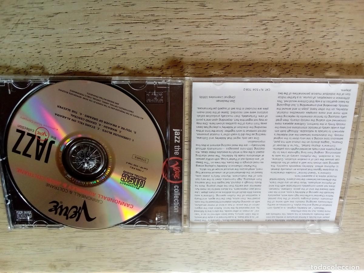 CDs de m&uacute;sica: Cannonball & Coltrane. CD - Foto 3