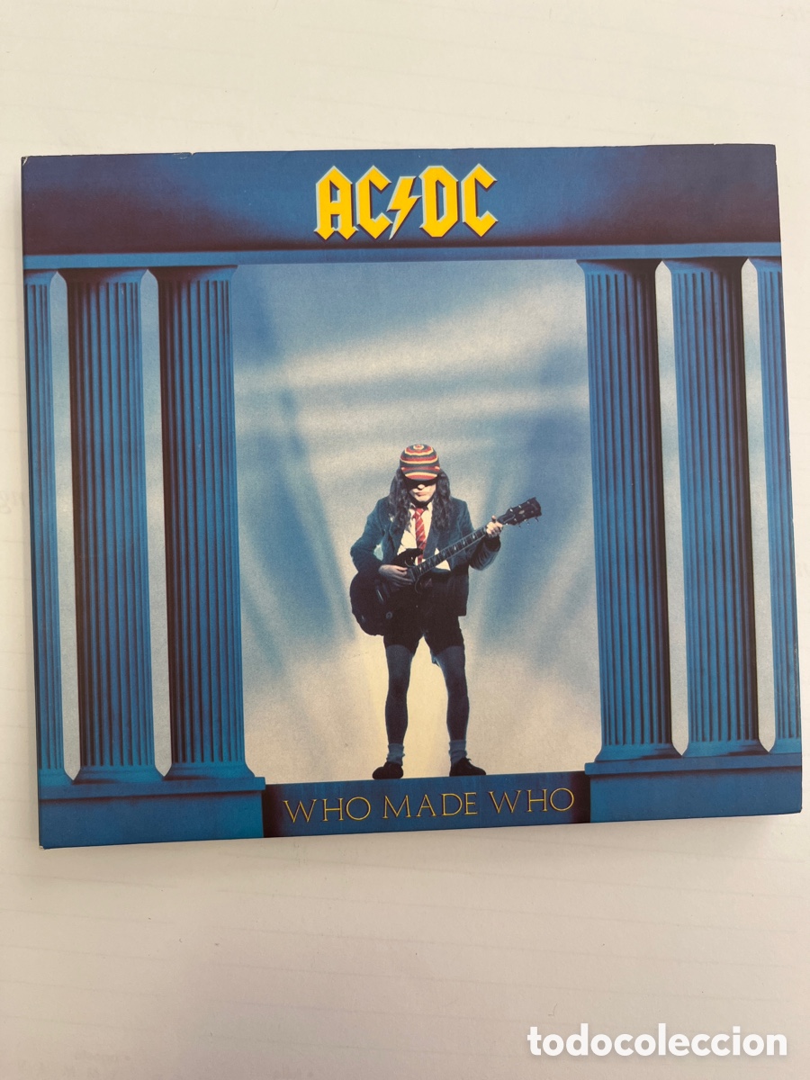 CDs de m&uacute;sica: AC/DC &ndash; Who Made Who - CD EPIC EDICION DE 2003 EN DIGIPACK - Foto 1