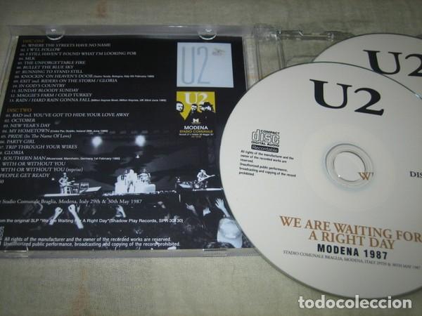 CDs de m&uacute;sica: 2 CDs U2 - Live in Modena 1987 - Foto 2