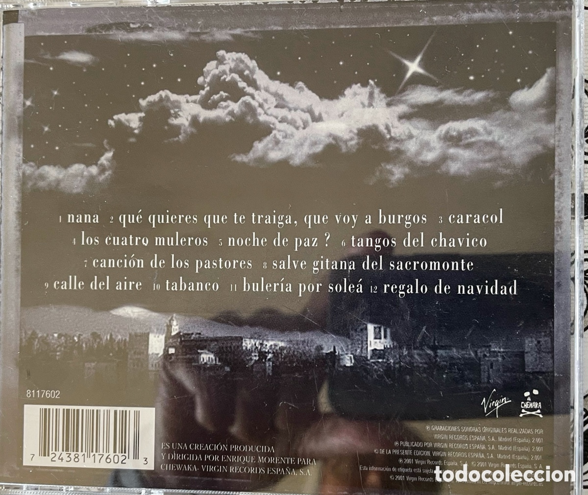 CDs de m&uacute;sica: Estrella Morente Calle del aire CD - Foto 2