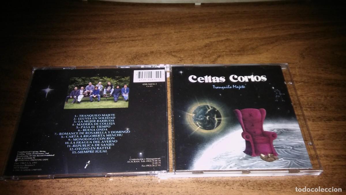 CDs de m&uacute;sica: CELTAS CORTOS - TANQUILO MAJETE - Foto 1