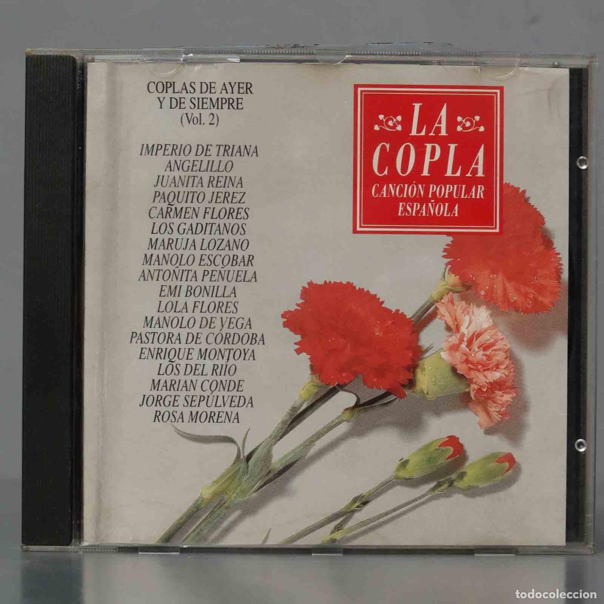 CDs de m&uacute;sica: CD. Coplas De Ayer Y De Siempre, Vol. 2 - Foto 1