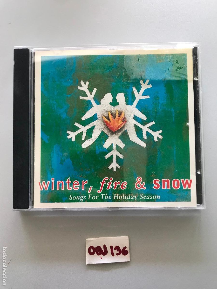 CDs de m&uacute;sica: Winter, fire & snow - Foto 1