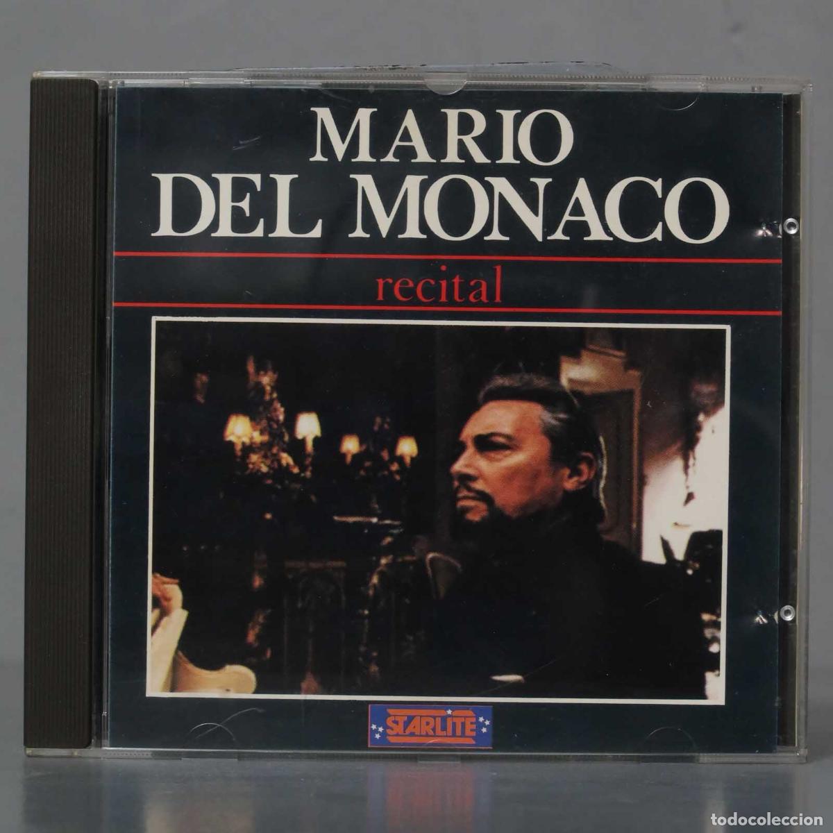 CDs de m&uacute;sica: CD. Mario del Monaco &ndash; Recital - Foto 1