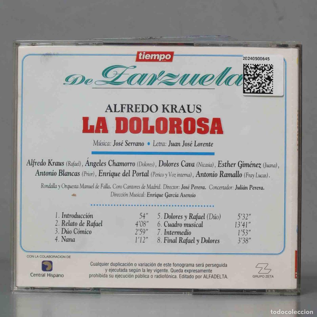 CDs de m&uacute;sica: CD. LA DOLOROSA. KRAUS - Foto 2