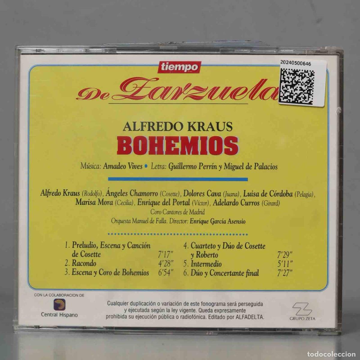 CDs de m&uacute;sica: CD. BOHEMIOS. KRAUS - Foto 2
