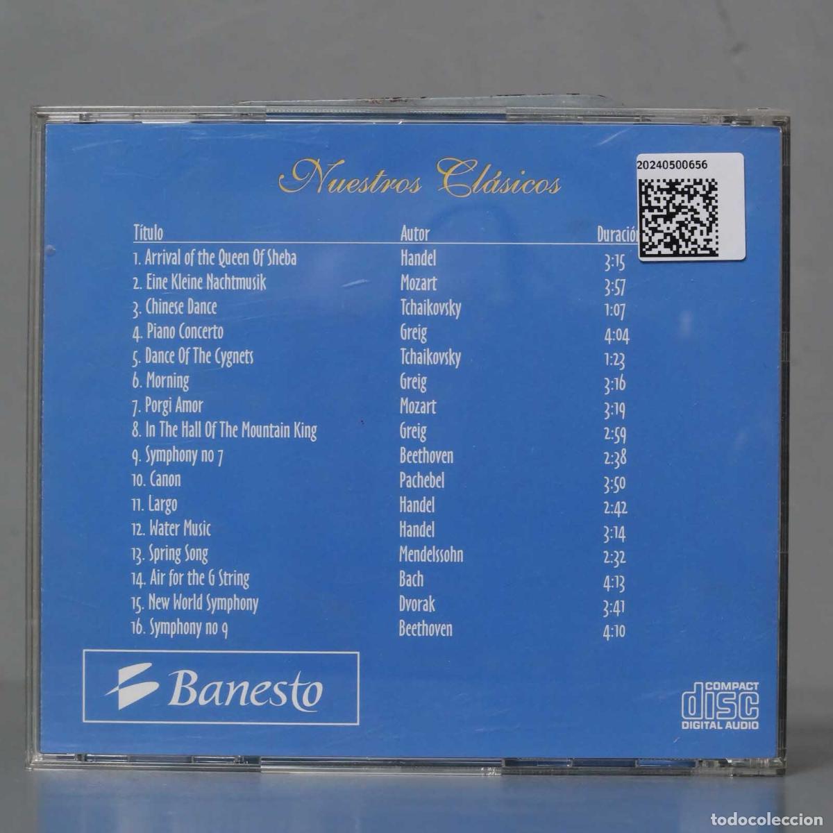 CDs de m&uacute;sica: CD. NUESTROS CLASICOS. BANESTO - Foto 2