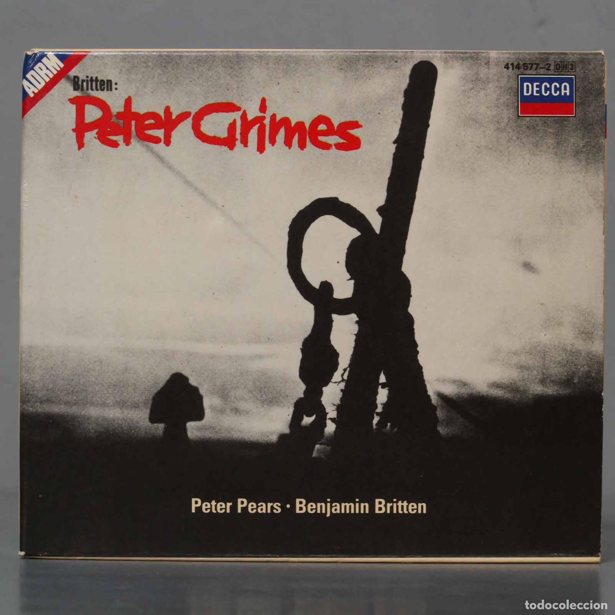CDs de m&uacute;sica: CD. Benjamin Britten, Peter Pears &ndash; Britten: Peter Grimes - Foto 1