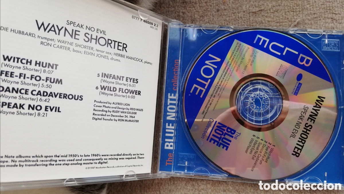 CDs de m&uacute;sica: Wayne Shorter - Speak no Evil. The blue note collection - Foto 2