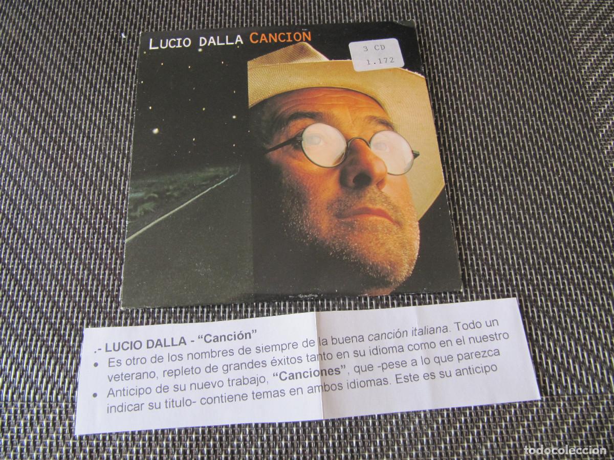 CDs de m&uacute;sica: LUCIO DALLA CANCION CD SINGLE CADENA 100 - Foto 1