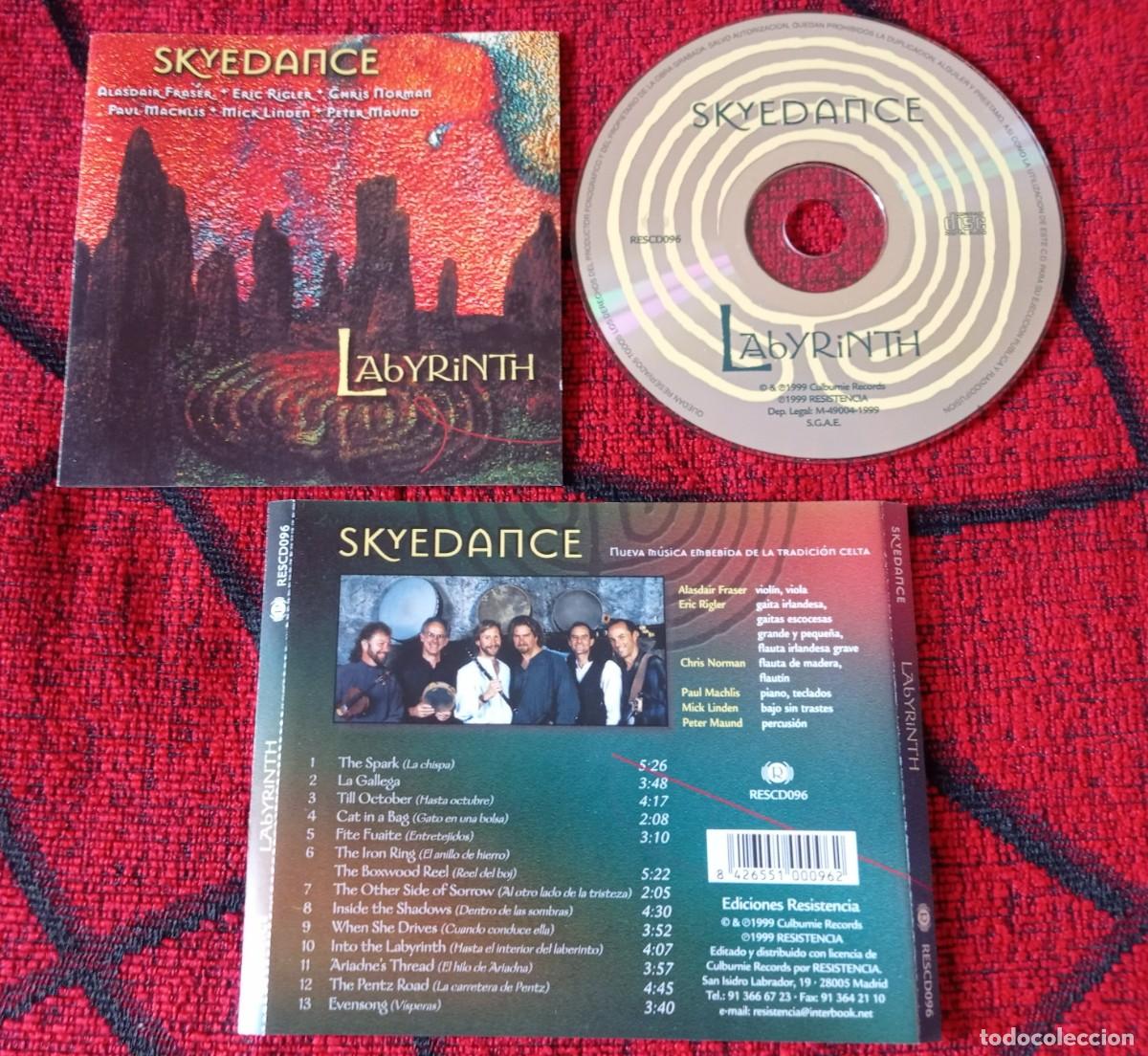 CDs de m&uacute;sica: SKYEDANCE ** Labyrinth ** CD ORIGINAL 1999 - Foto 1