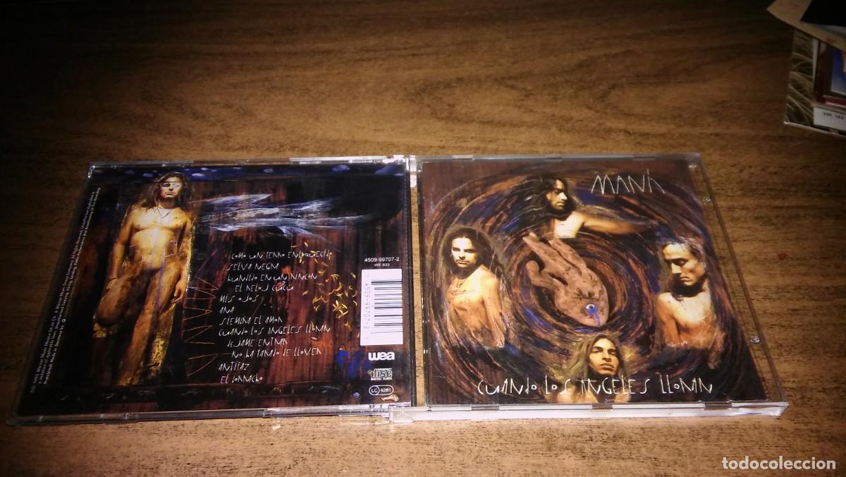 CDs de m&uacute;sica: MAN&Aacute; - CUANDO LOS ANGELES LLORAN - Foto 1