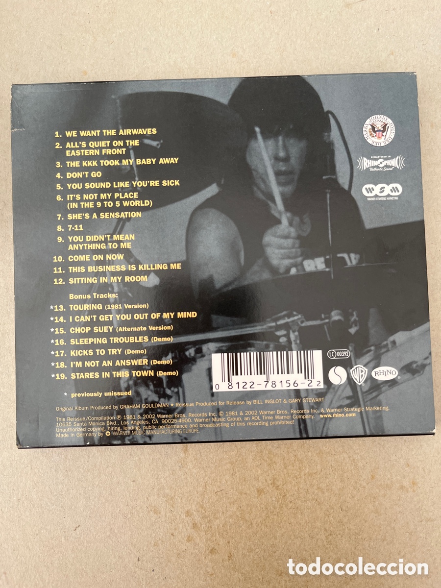 CDs de m&uacute;sica: RAMONES - PLEASANT DREAMS. CD digitally remastered - Foto 2