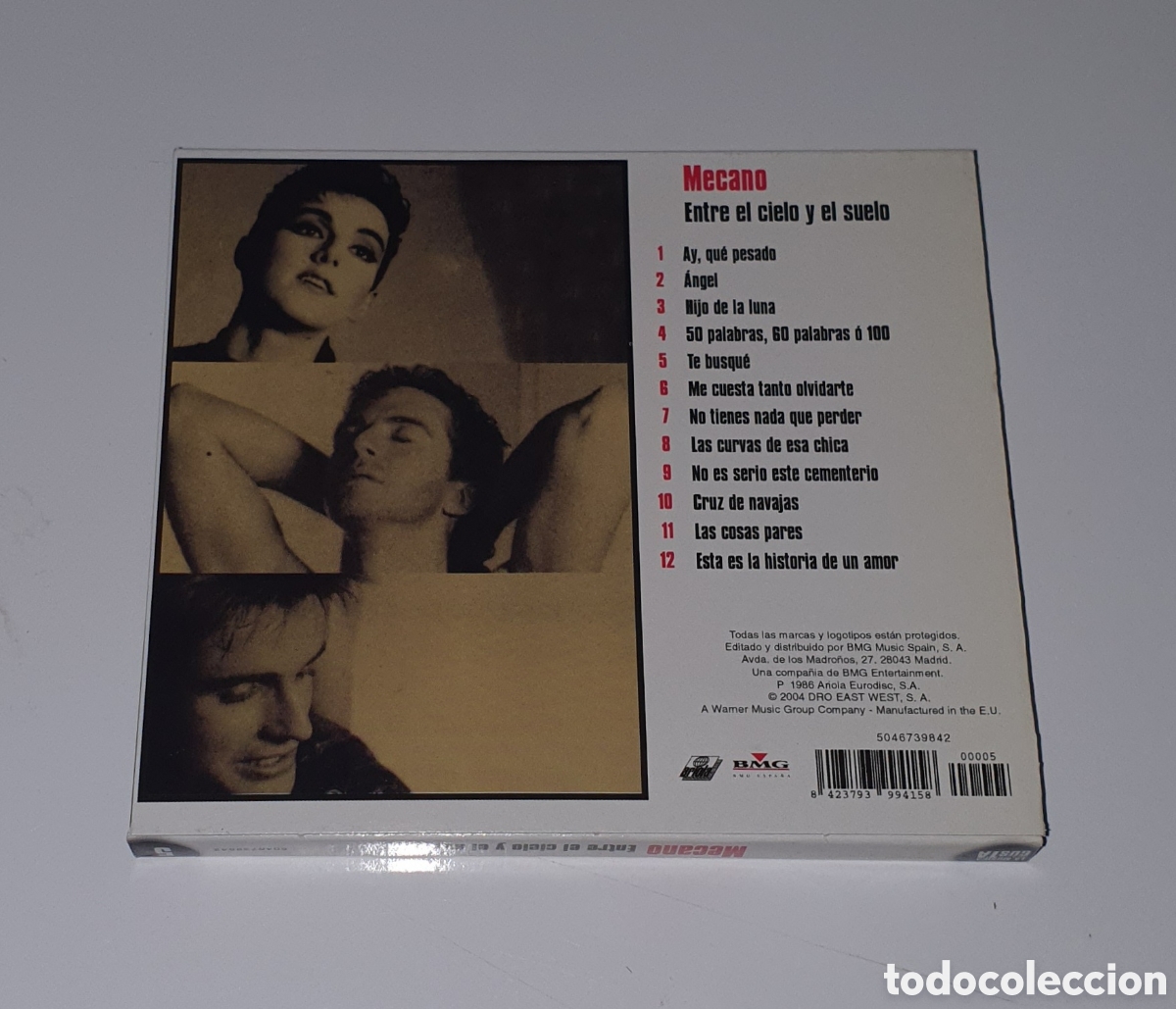 CDs de m&uacute;sica: MECANO / CD 2004 / ENTRE EL CIELO Y EL SUELO - Foto 3