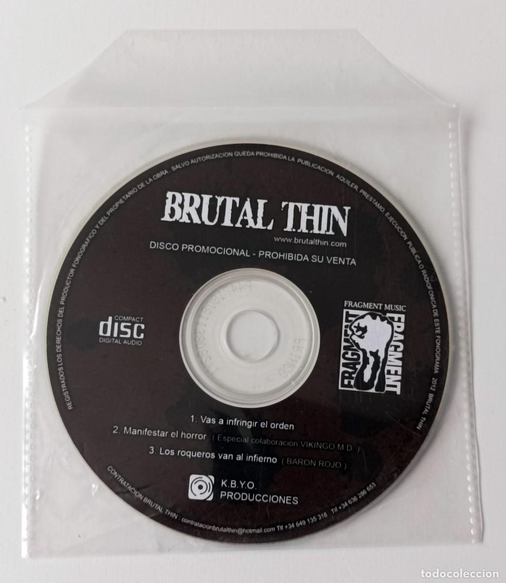 CDs de m&uacute;sica: PROMO CD BRUTAL THIN - Foto 1
