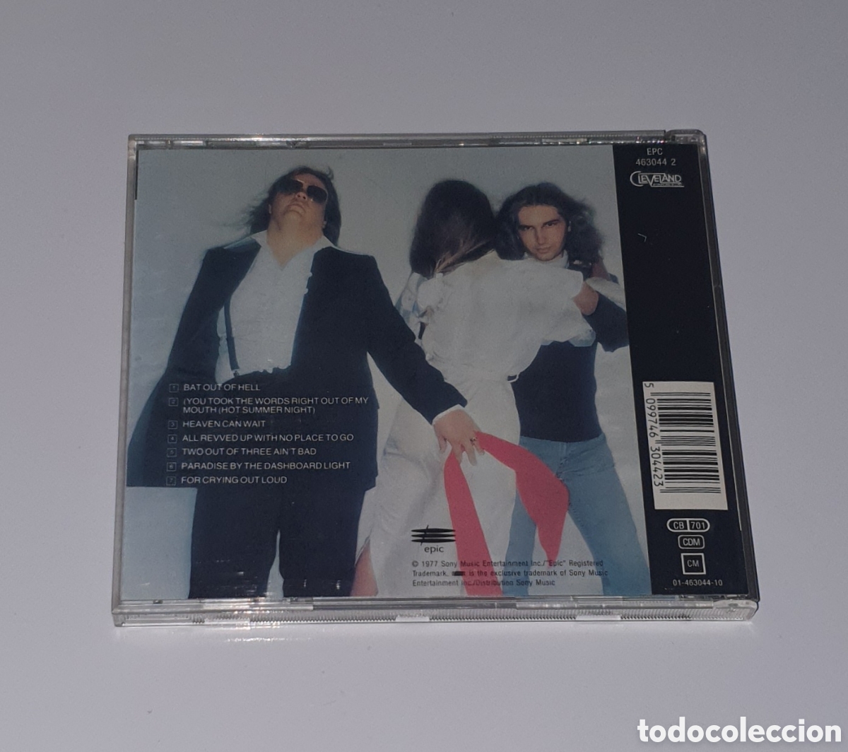 CDs de m&uacute;sica: MEAT LOAF / CD / BAT OUT OF HELL - Foto 3
