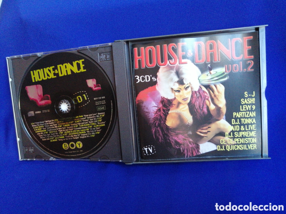 CDs de m&uacute;sica: HOUSE & DANCE VOL2 - 3 CDS - Foto 8