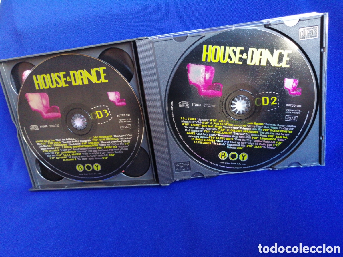 CDs de m&uacute;sica: HOUSE & DANCE VOL2 - 3 CDS - Foto 9