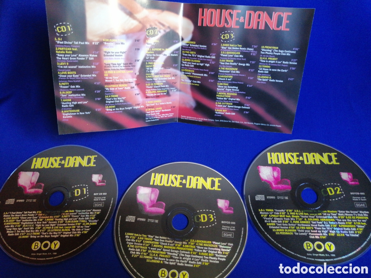 CDs de m&uacute;sica: HOUSE & DANCE VOL2 - 3 CDS - Foto 10