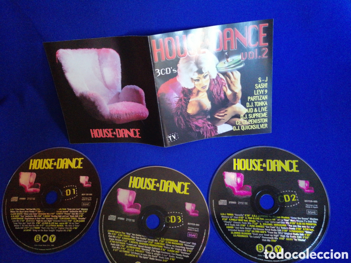 CDs de m&uacute;sica: HOUSE & DANCE VOL2 - 3 CDS - Foto 11