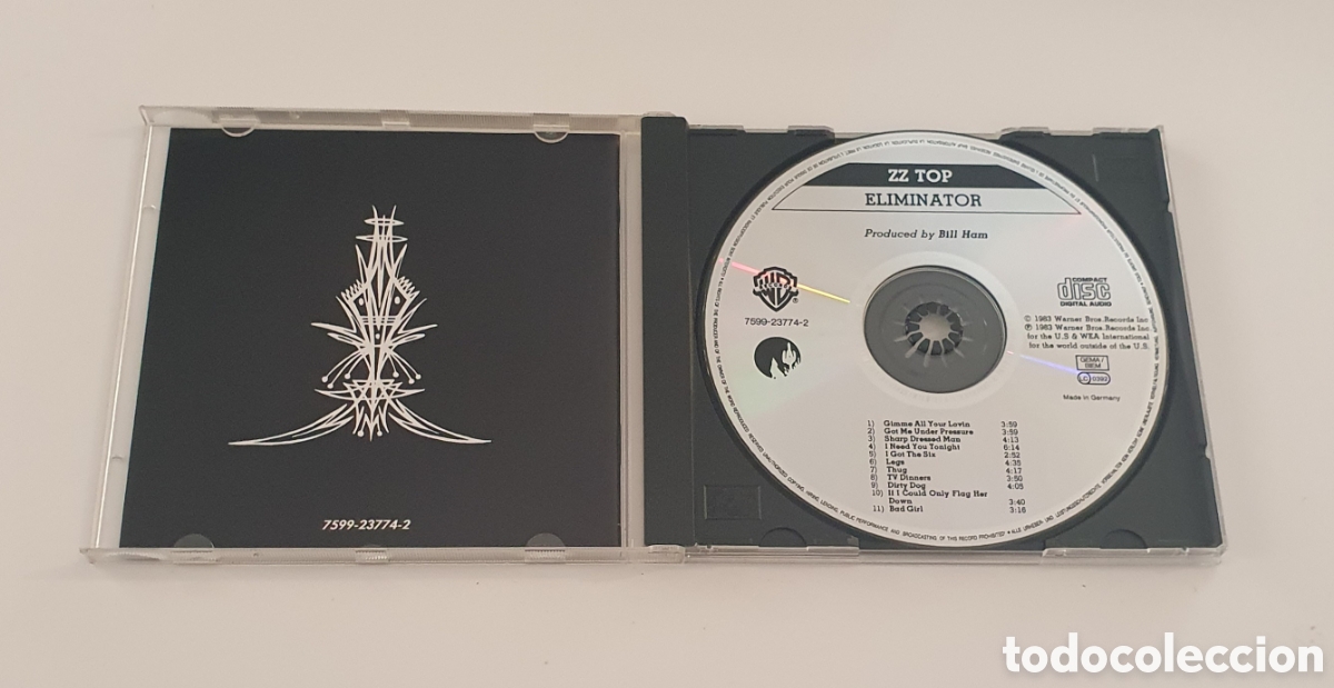 CDs de m&uacute;sica: ZZ TOP / CD / ELIMINATOR - Foto 2