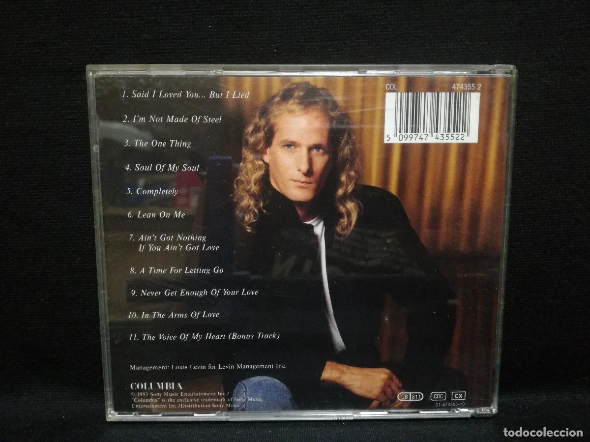 CDs de m&uacute;sica: CD - MICHAEL BOLTON - THE ONE THING - Foto 2