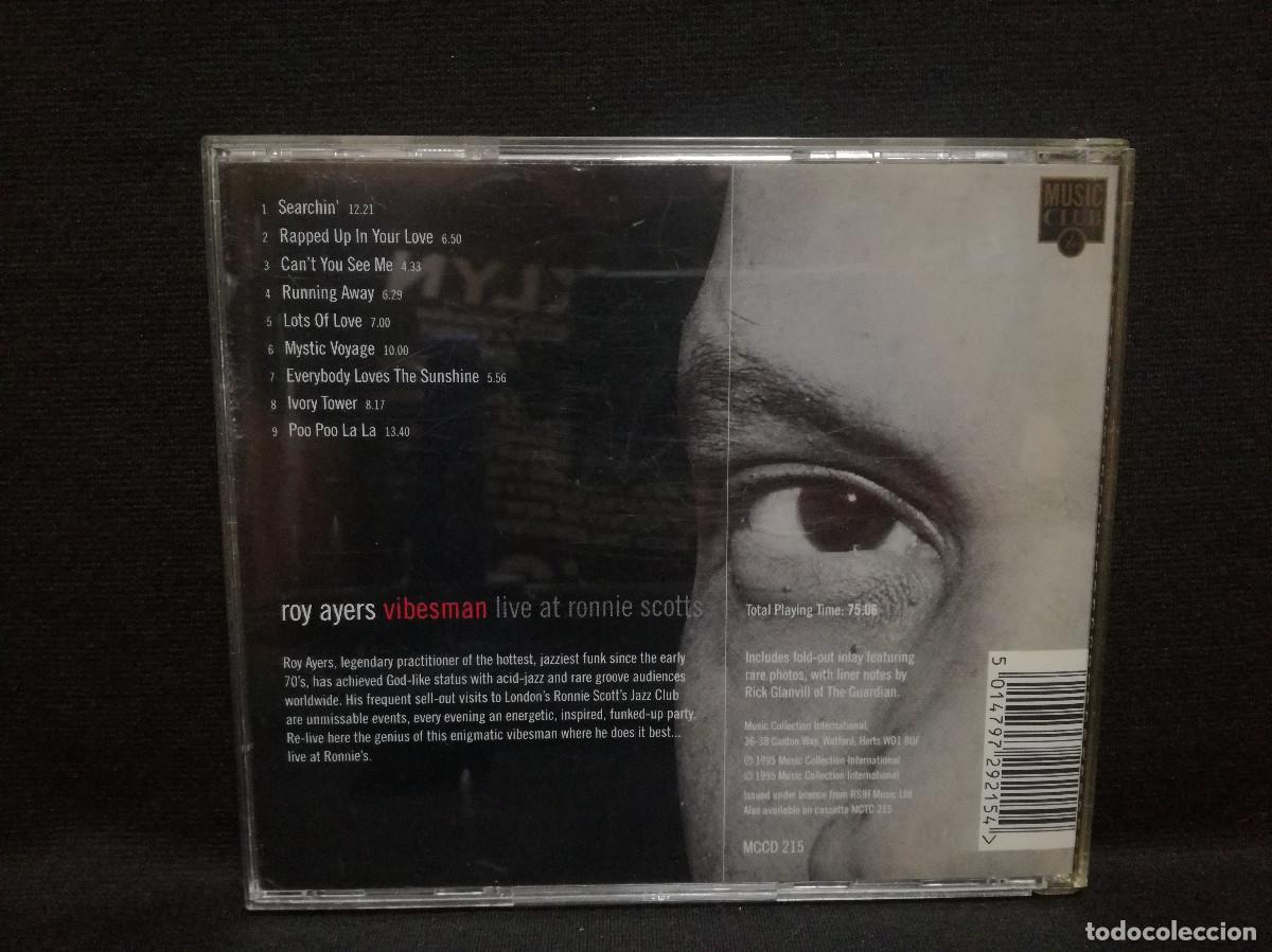 CDs de m&uacute;sica: CD - ROY AYERS - VIBESMAN - Foto 2