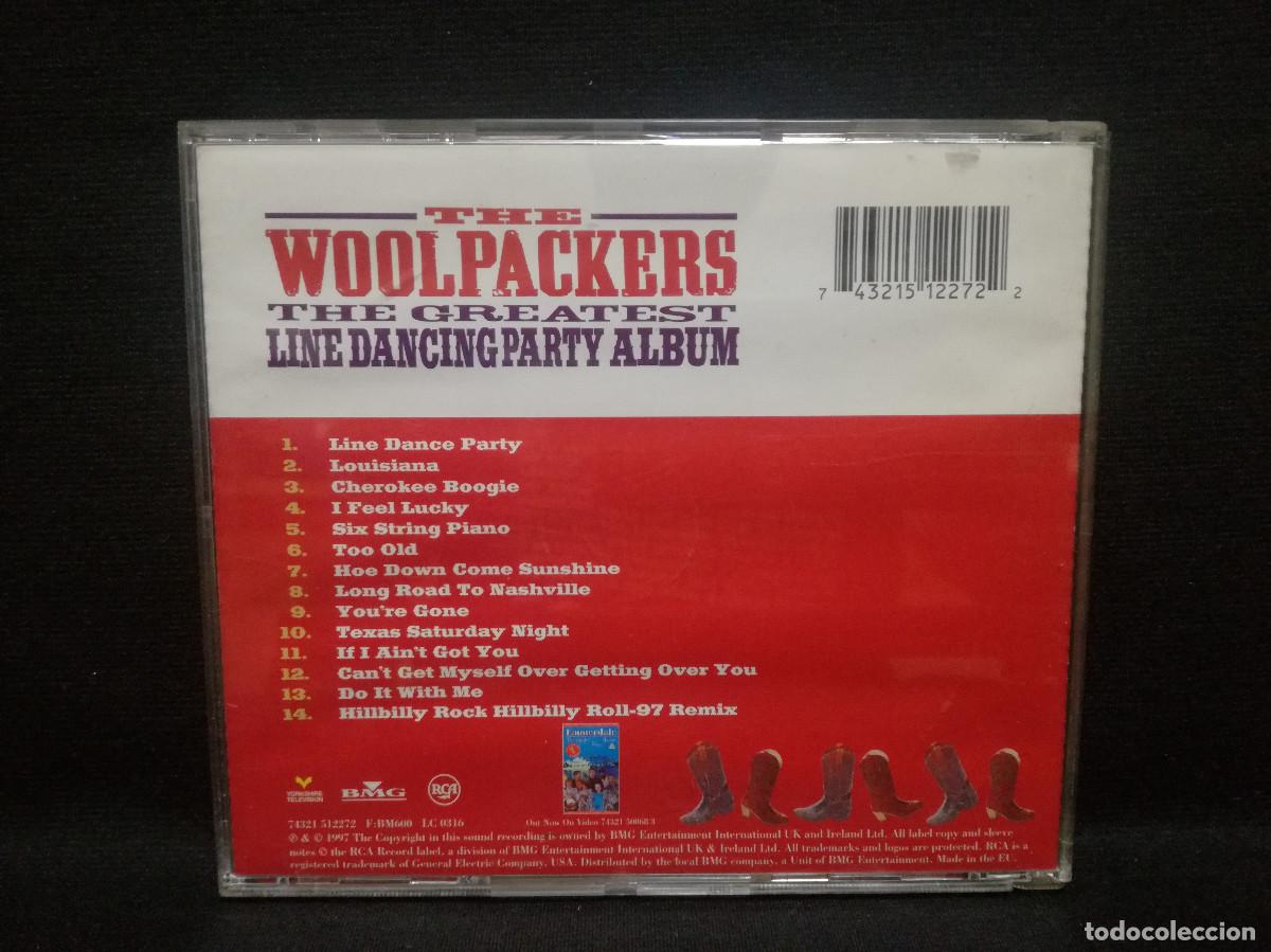 CDs de m&uacute;sica: CD - THE WOOLPACKERS - THE GREATEST LINE DANCE - Foto 2