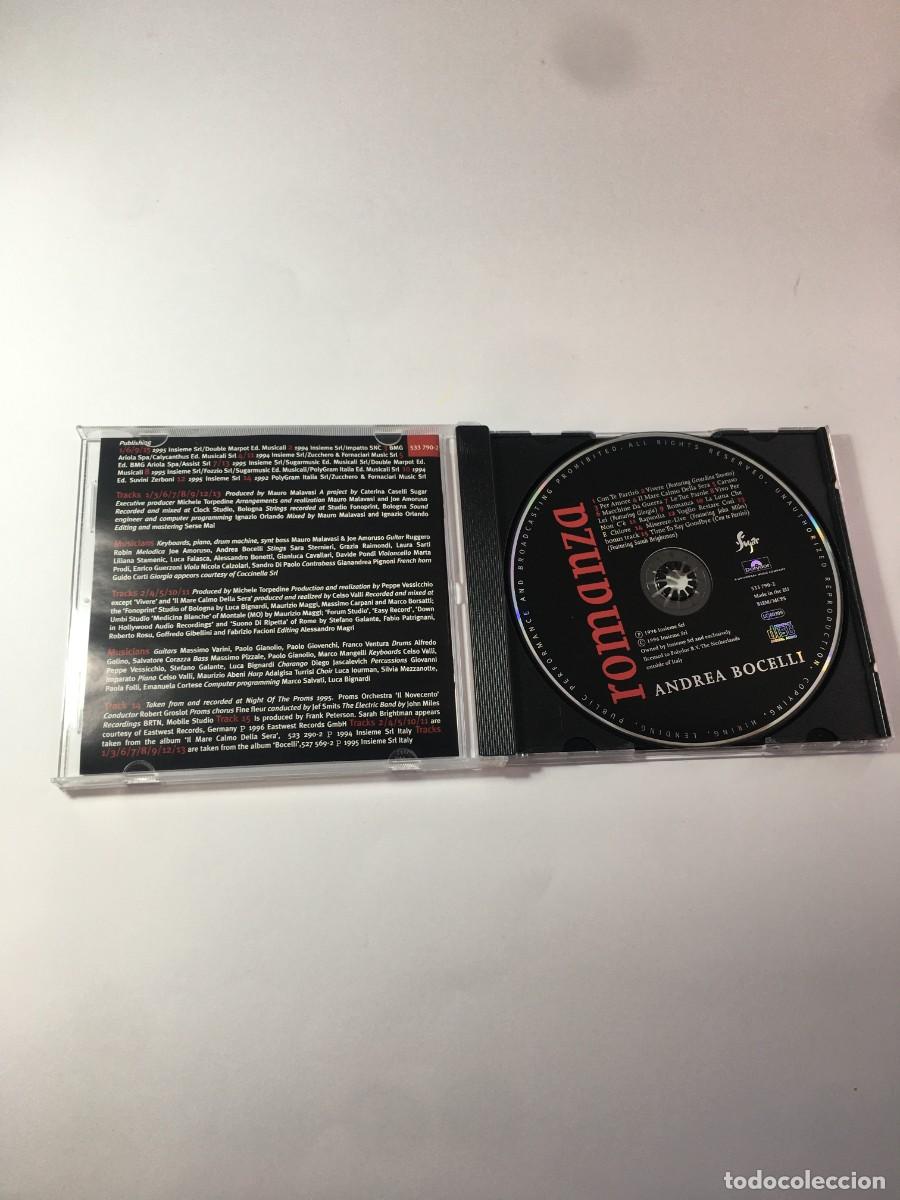 CDs de m&uacute;sica: ANDREA BOCELLI - ROMANZA - CD IMPORTADO - Foto 2