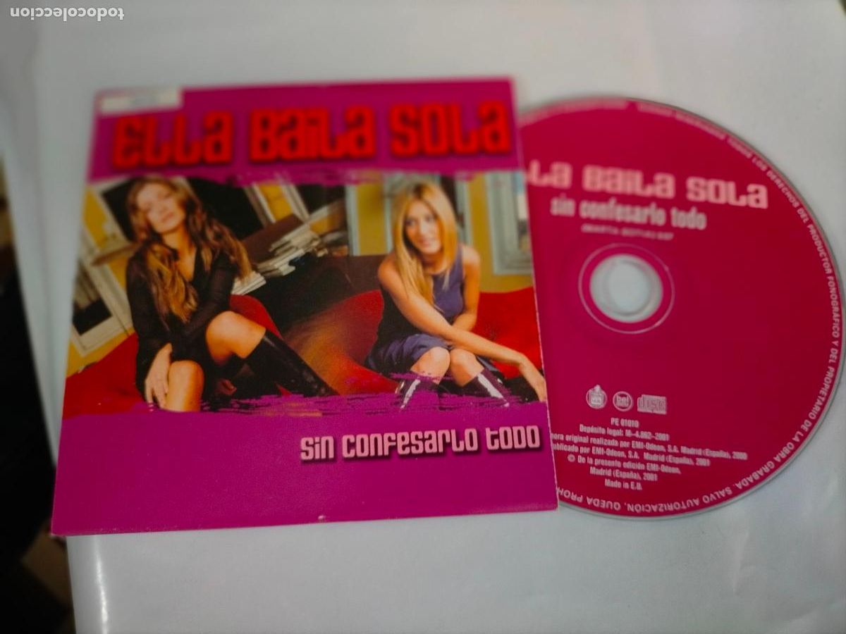 CDs de m&uacute;sica: CD SINGLE EBS ELLA BAILA SOLA - Foto 1
