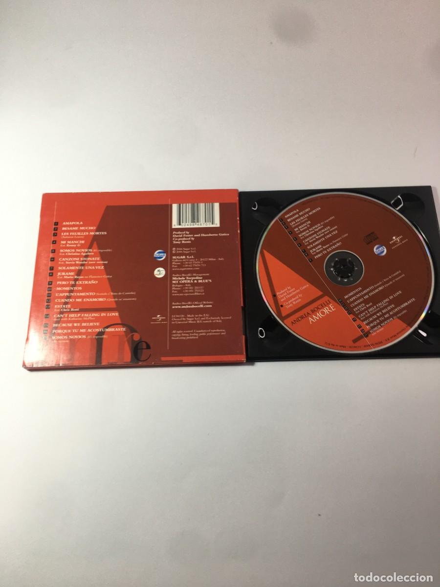 CDs de m&uacute;sica: ANDREA BOCELLI - AMORE - CD IMPORTADO - Foto 2