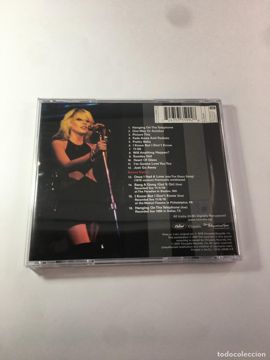 CDs de m&uacute;sica: BLONDIE - PARALLEL LINES - CD IMPORTADO - Foto 3