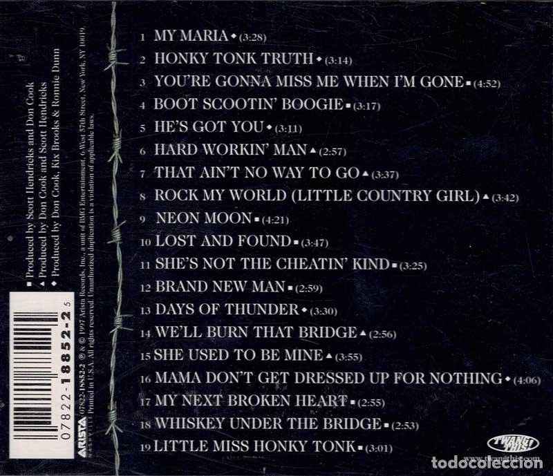 CDs de m&uacute;sica: Brooks & Dunn - The Greatest Hits Collection. CD - Foto 2