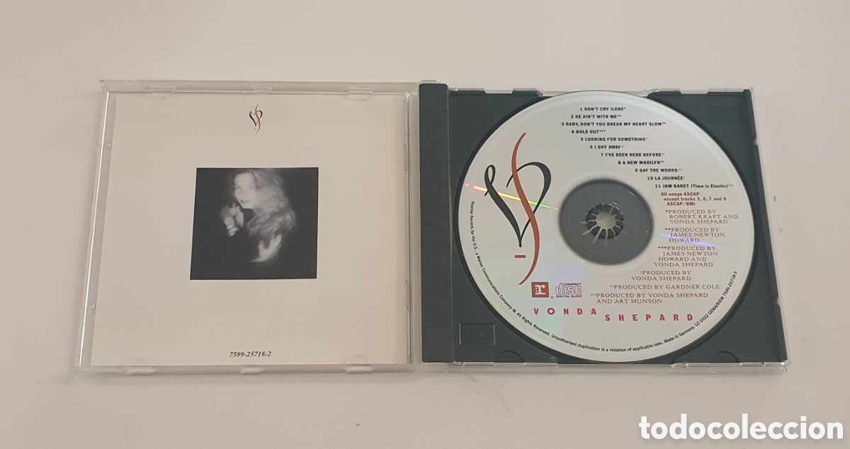 CDs de m&uacute;sica: VONDA SHEPARD / CD / VONDA SHEPARD - Foto 2