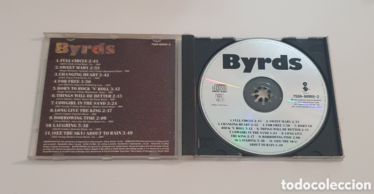 CDs de m&uacute;sica: BYRDS / CD BYRDS - Foto 2