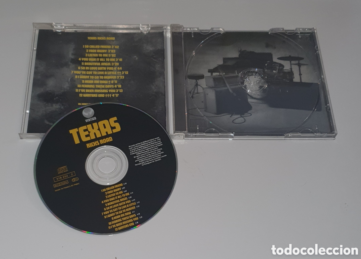 CDs de m&uacute;sica: TEXAS / CD 1993 / RICKS ROAD - Foto 2