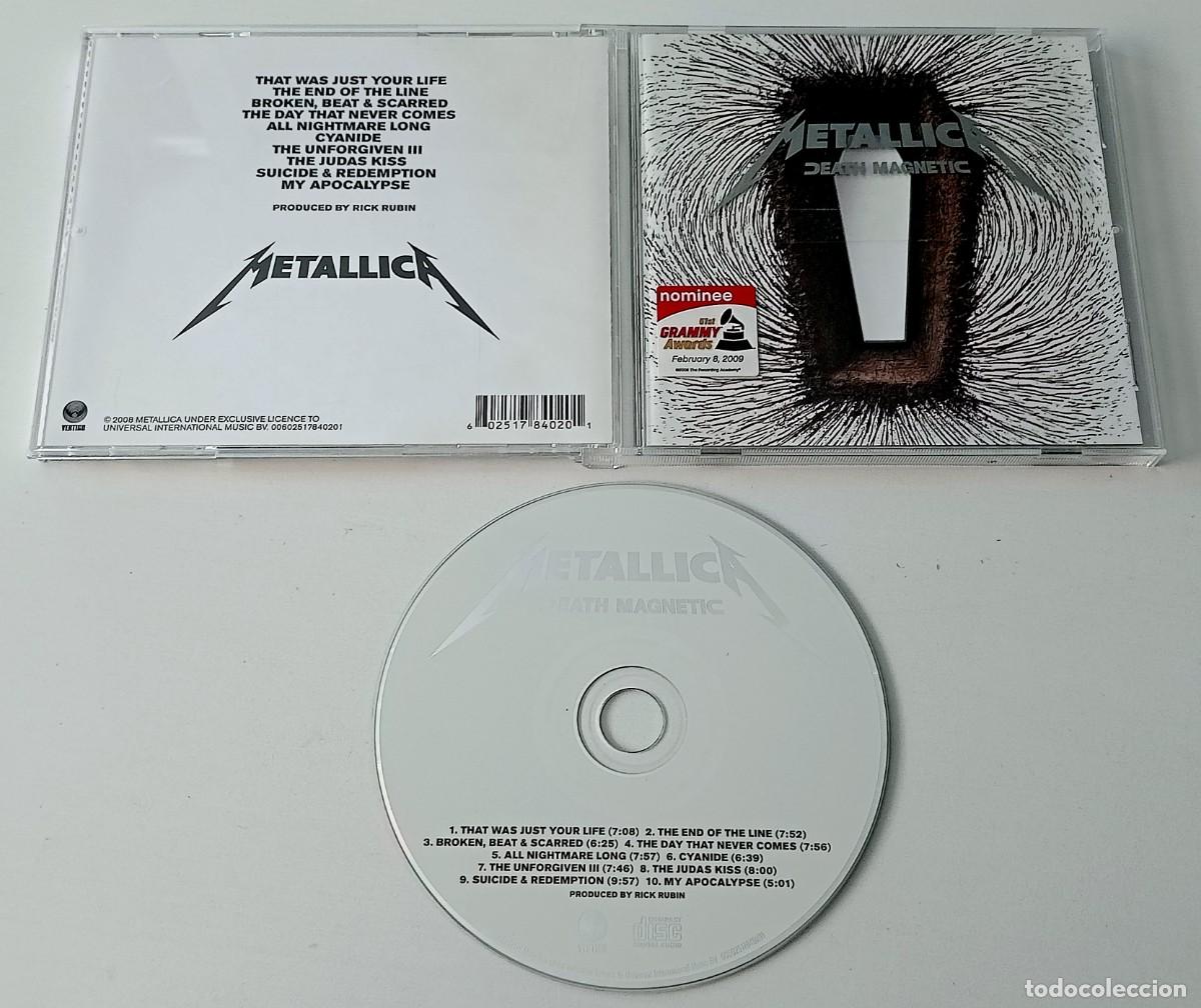 CDs de m&uacute;sica: CD METALLICA - DEATH MAGNETIC - Foto 2