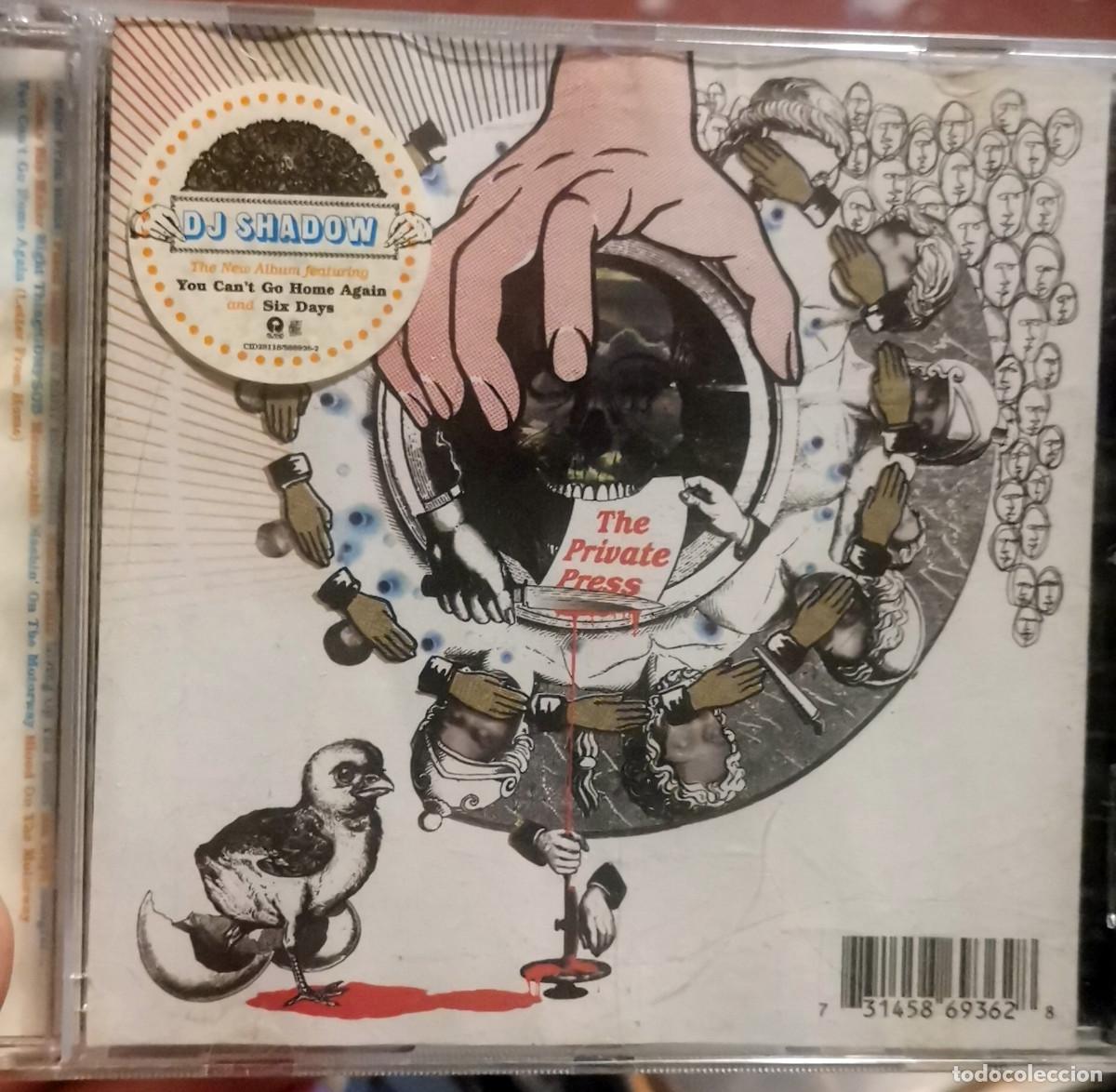 CDs de m&uacute;sica: DJ SHADOW - THE PRIVATE PRESS CD - Foto 1