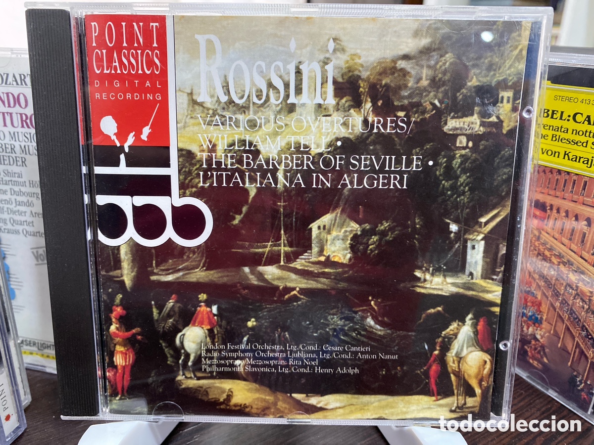 CDs de m&uacute;sica: Rossini - Henry Adolph, Anton Nanut - Various Overtures (CD, Comp) - Foto 1