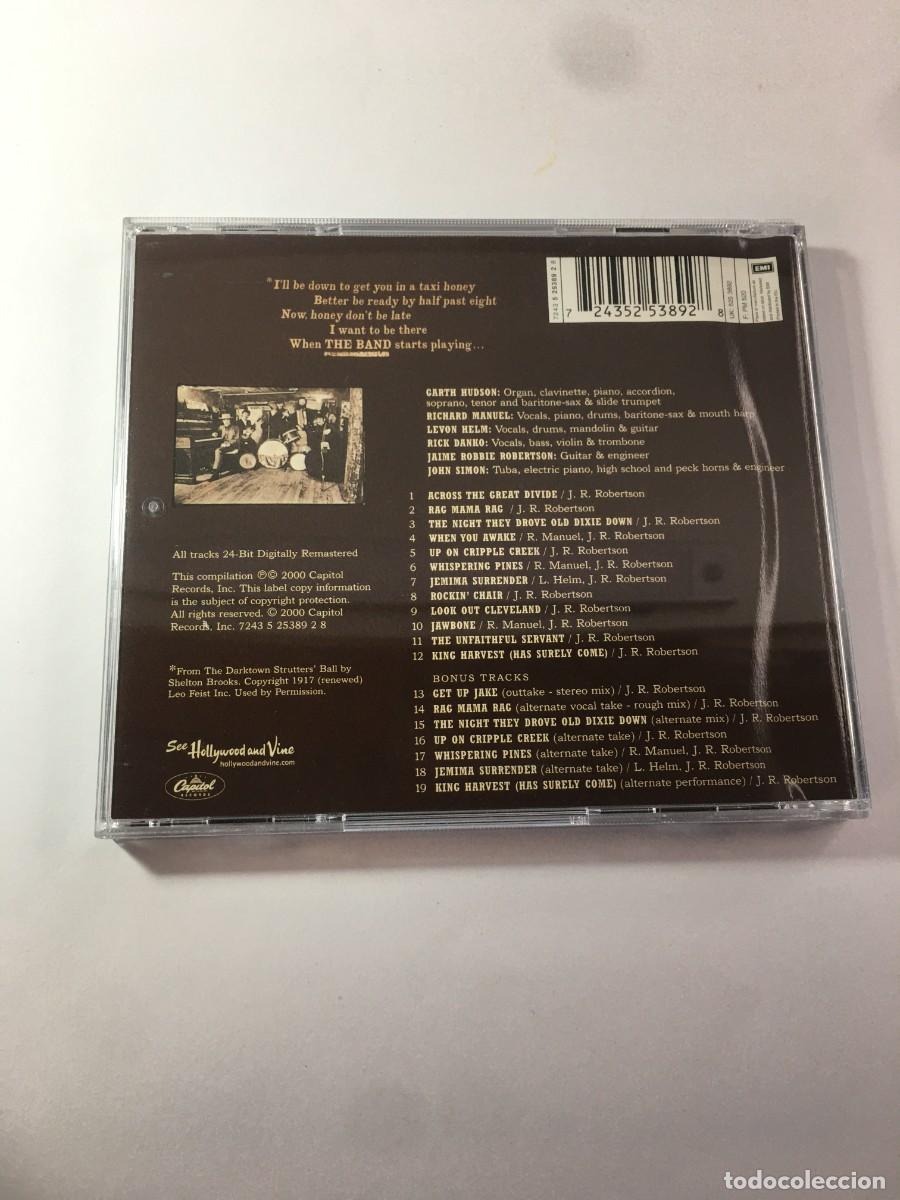 CDs de m&uacute;sica: THE BAND - CD IMPORTADO REMASTERIZADO - Foto 3