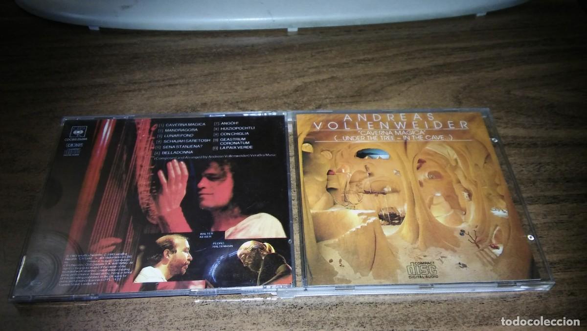 CDs de m&uacute;sica: ANDREAS VOLLENWEIDER - CAVERNA M&Aacute;GICA - Foto 1