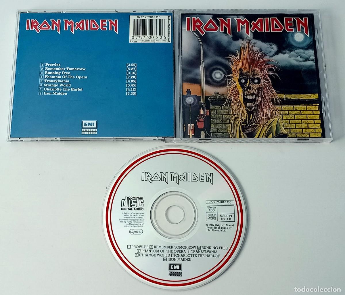 CDs de m&uacute;sica: CD IRON MAIDEN - IRON MAIDEN - Foto 2