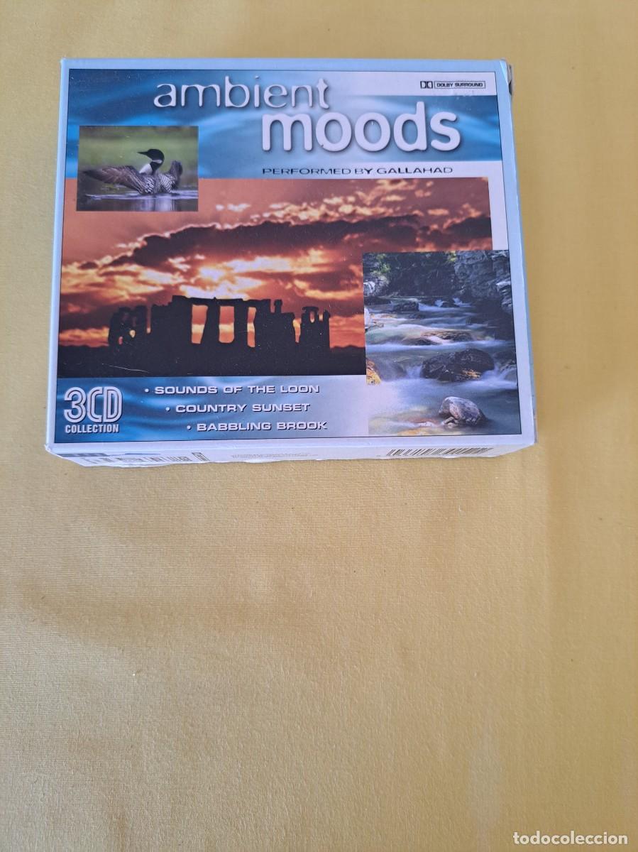 CDs de m&uacute;sica: AMBIENT MOODS PERFORMED BY GALLAHAD - (3 CDS) - CD - Foto 1